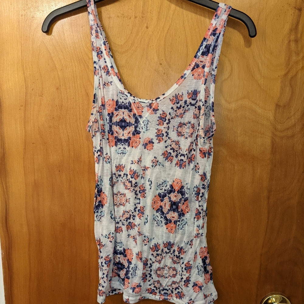 Mudd Tank Top, Size S, White